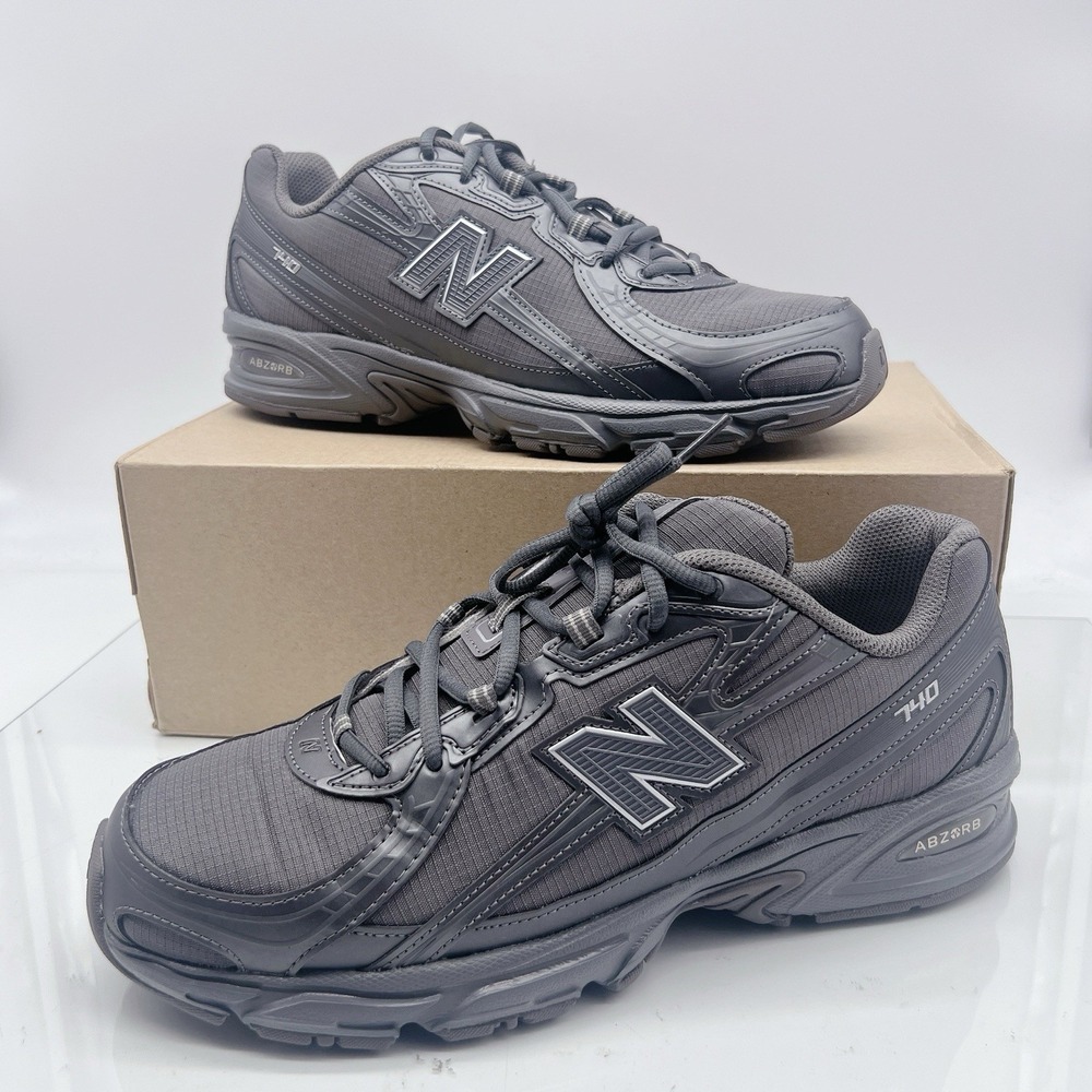 New Balance 740 Castlerock Men's Running Shoes Sneakers Silver Metallic US 10.5